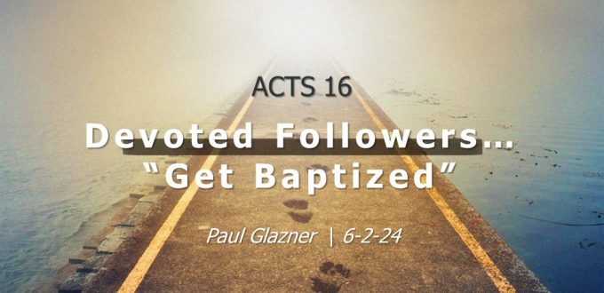 Devoted Followers Get Baptized