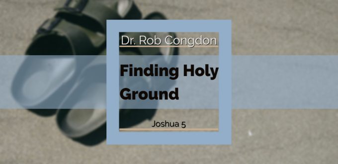 Finding Holy Ground